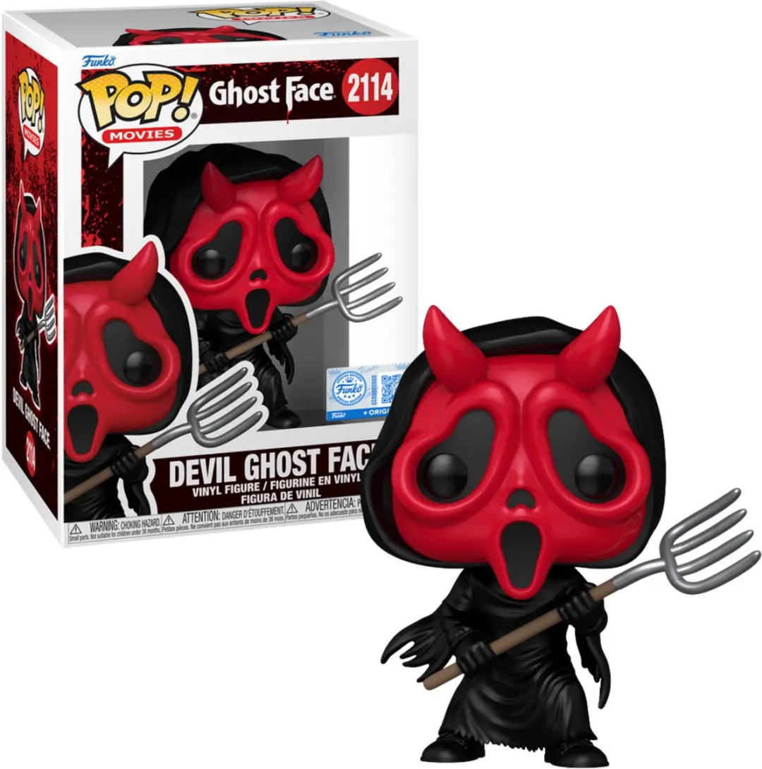 Funko POP! GHOSTFACE 2114 Devil Ghost Face EXCLUSIVE