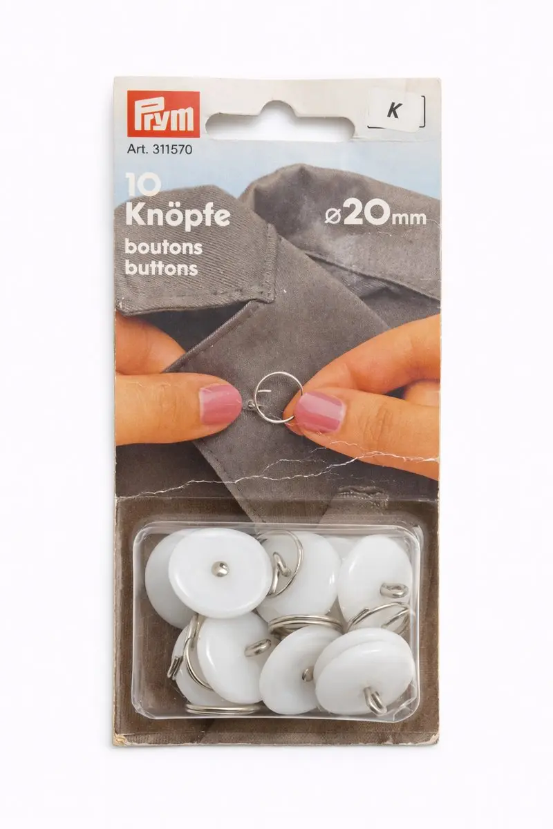 Prym 10 Knopen 20 mm