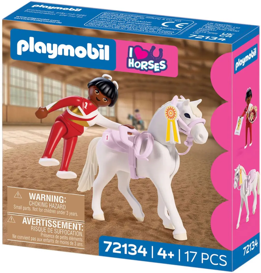 Playmobil Horses Springen 72134 - Multikleur - afbeelding 2 van 3