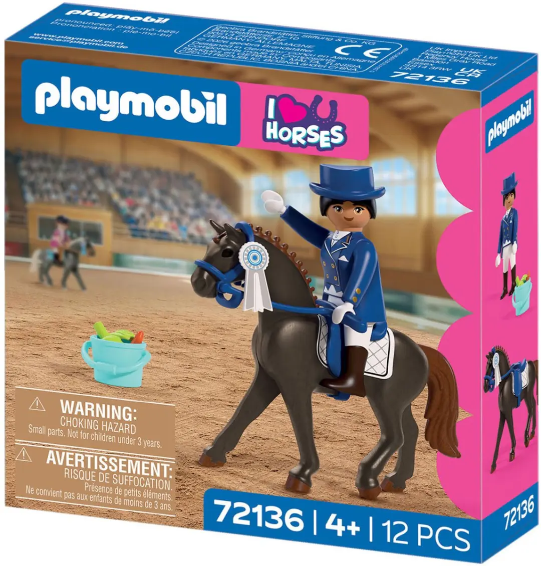 Playmobil Horses Dressuurrijden 72136 - Multi kleuren