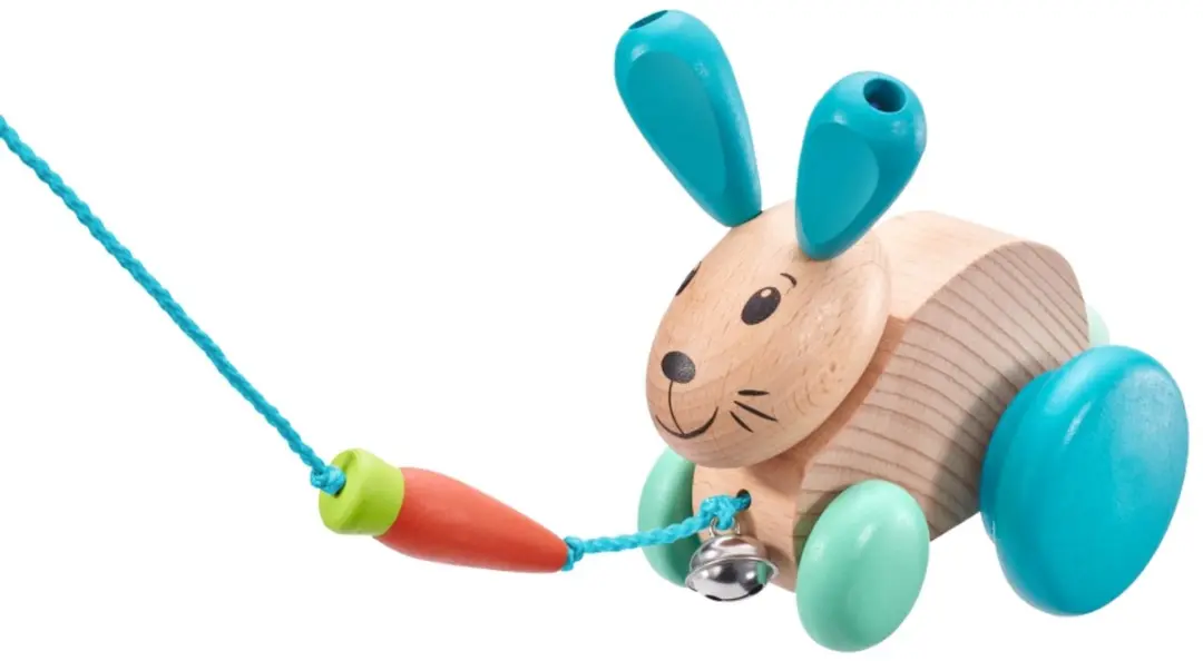 Selecta Henny Hoppel Trekonij 13cm - Blauw