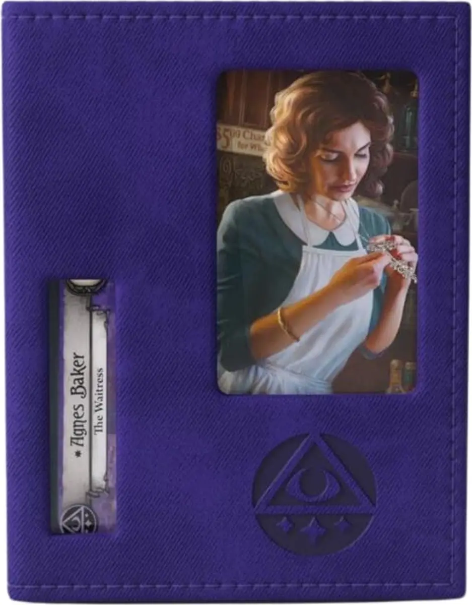 Gamegenic Arkham Horror Investigator Deck Tome Mystic Purple GGS20175