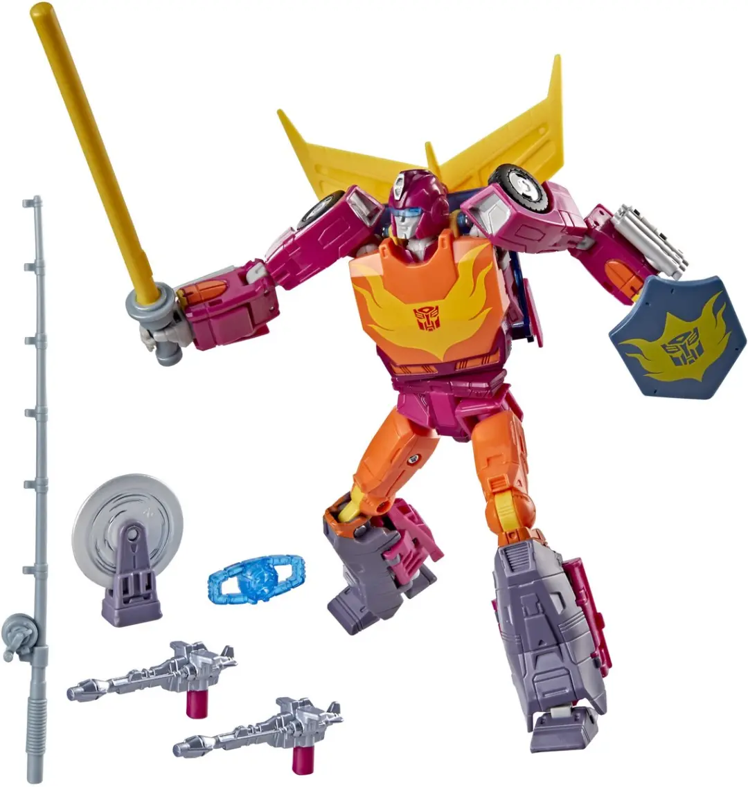 Transformers Studio Series MTMTE Voyager Hot Rod - Actiefiguur - 14cm - Oranje