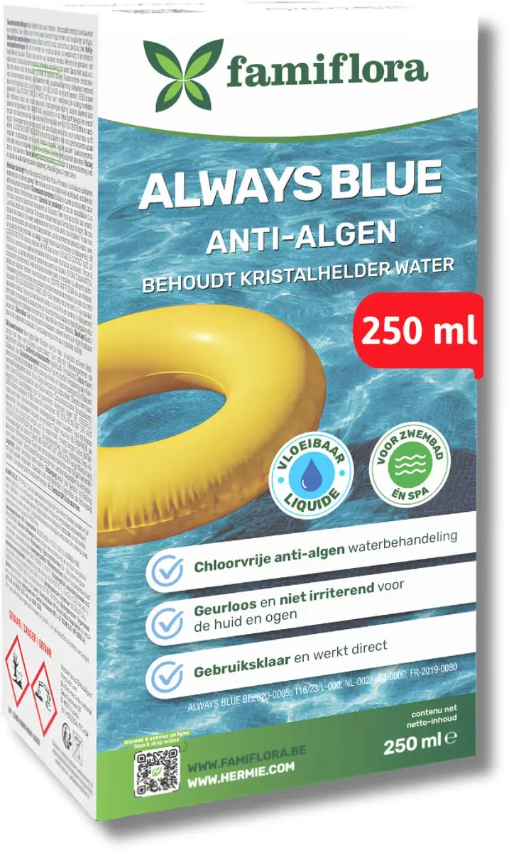 Famiflora Always Blue Anti-alg & Groenverwijderaar 250ml