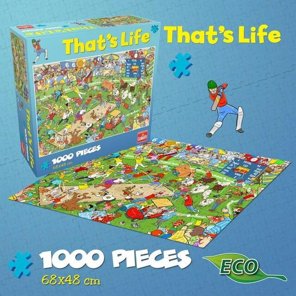 Goliath That's Life Cricket Puzzel 1000 Stuks