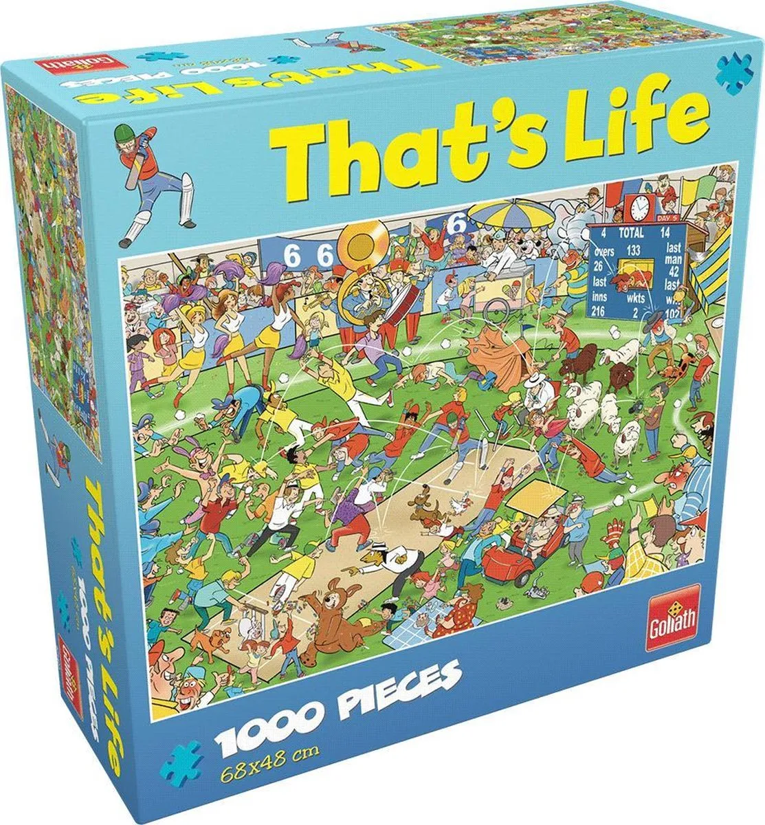 Goliath That's Life Cricket Puzzel 1000 Stuks