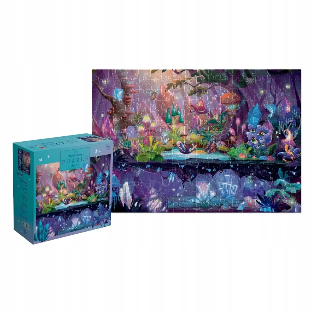 Geronimo Games Metallic Fantasy Magische Bospuzzel 500 Stukjes