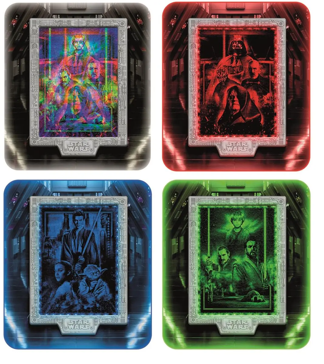 Clementoni Star Wars Metamorphic Legpuzzel 520 Stuks - LED Lijst