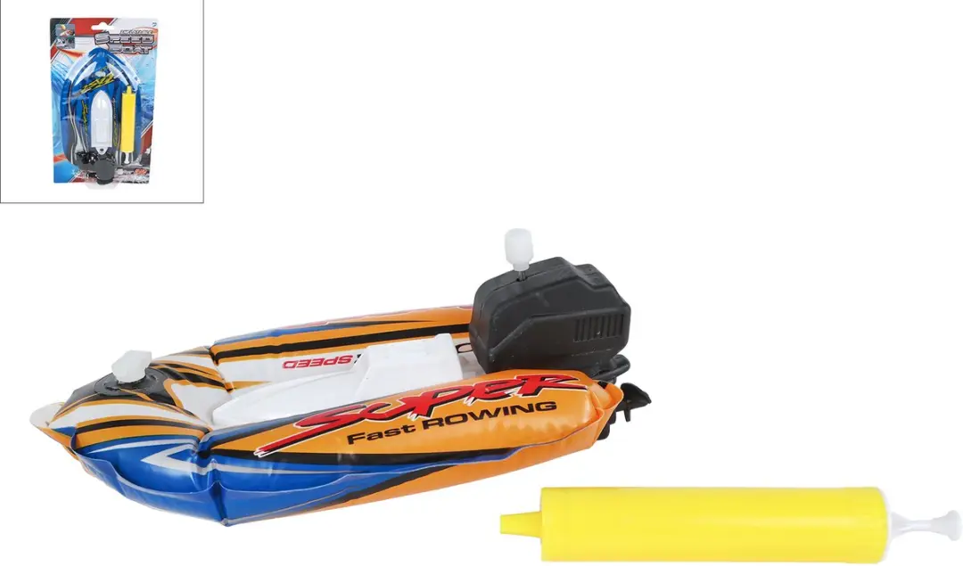 Speedboot opblaasbaar met pomp 17cm