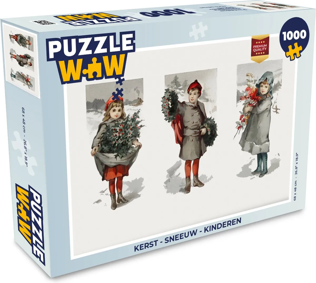 PuzzleWow Kerstpuzzel 1000 Stuks