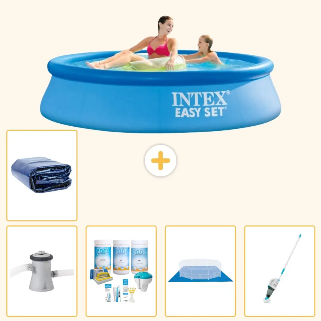 Intex Rond Opblaasbaar Easy Set Zwembad