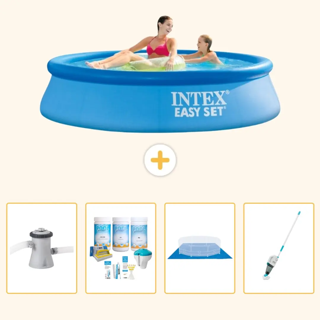 Intex Rond Opblaasbaar Easy Set Zwembad