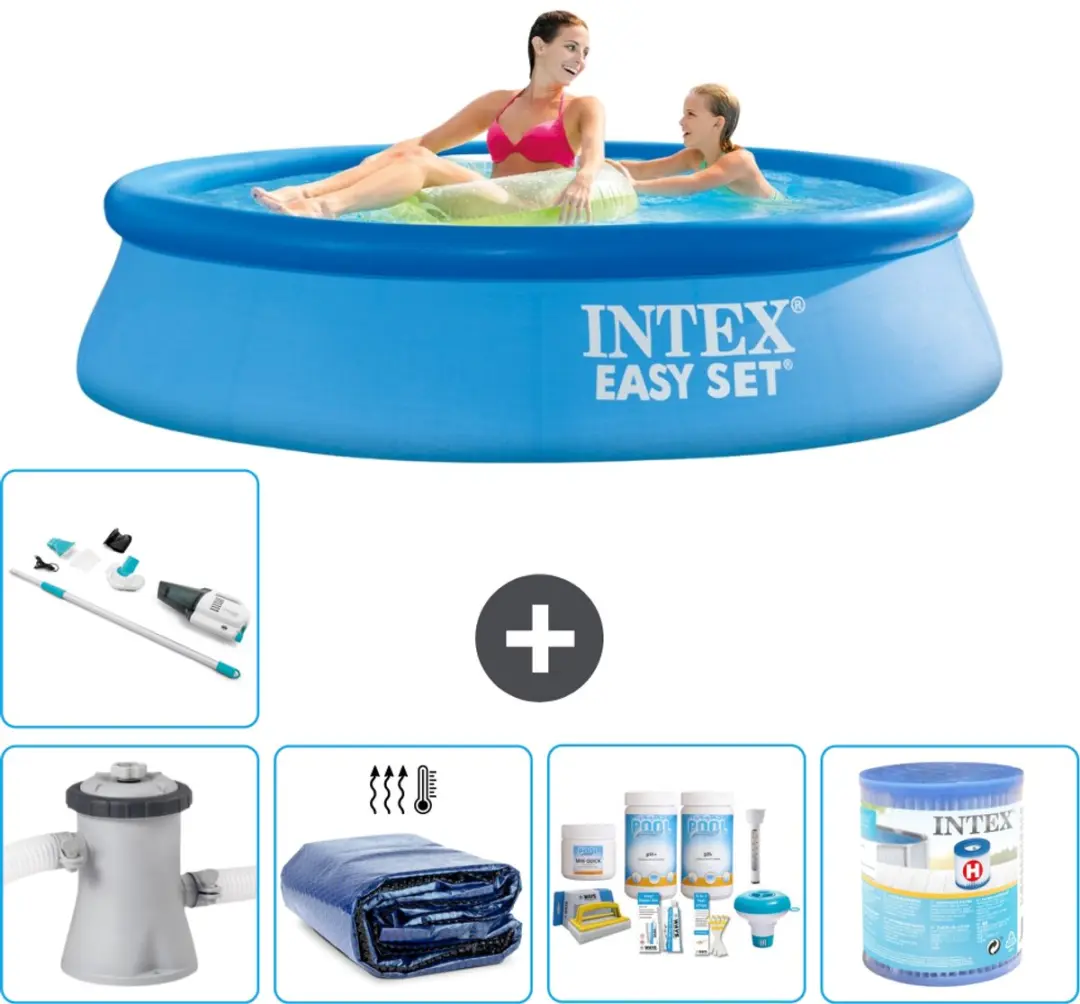 Intex Rond Opblaasbaar Easy Set Zwembad