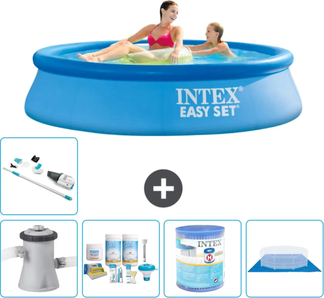 Intex Rond Opblaasbaar Easy Set Zwembad