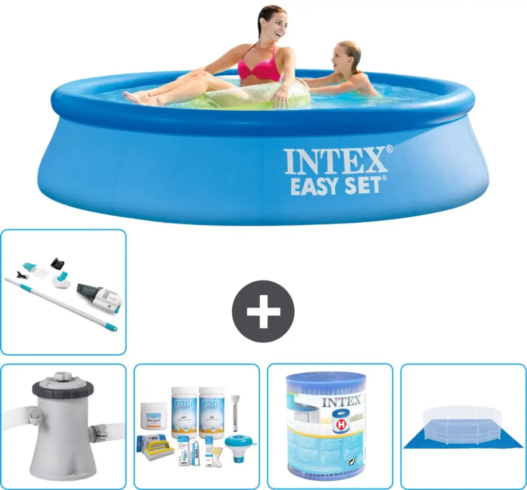Intex Rond Opblaasbaar Easy Set Zwembad