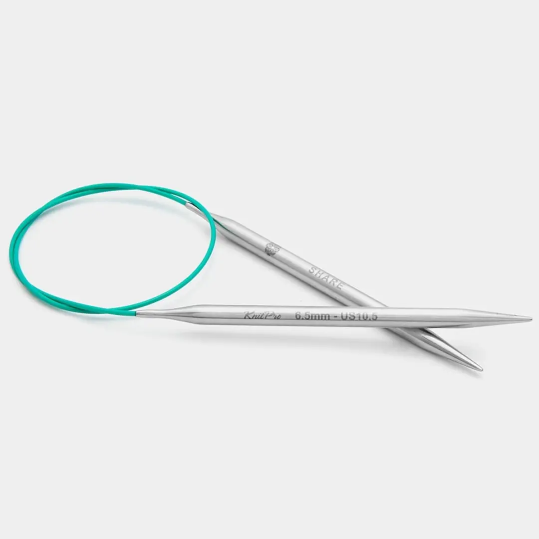 Breinaalden met kabel 9 mm, 40 cm