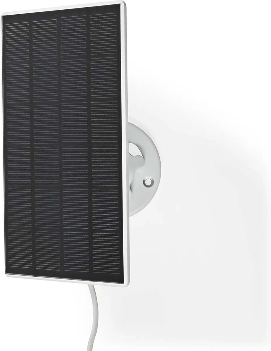 Nedis Zonnepaneel SOLCH10WT - 5.3V USB Type-C - 3W - Wit