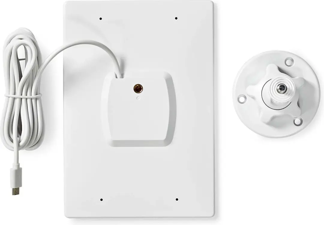 Nedis Zonnepaneel SOLCH10WT - 5.3V USB Type-C - 3W - Wit