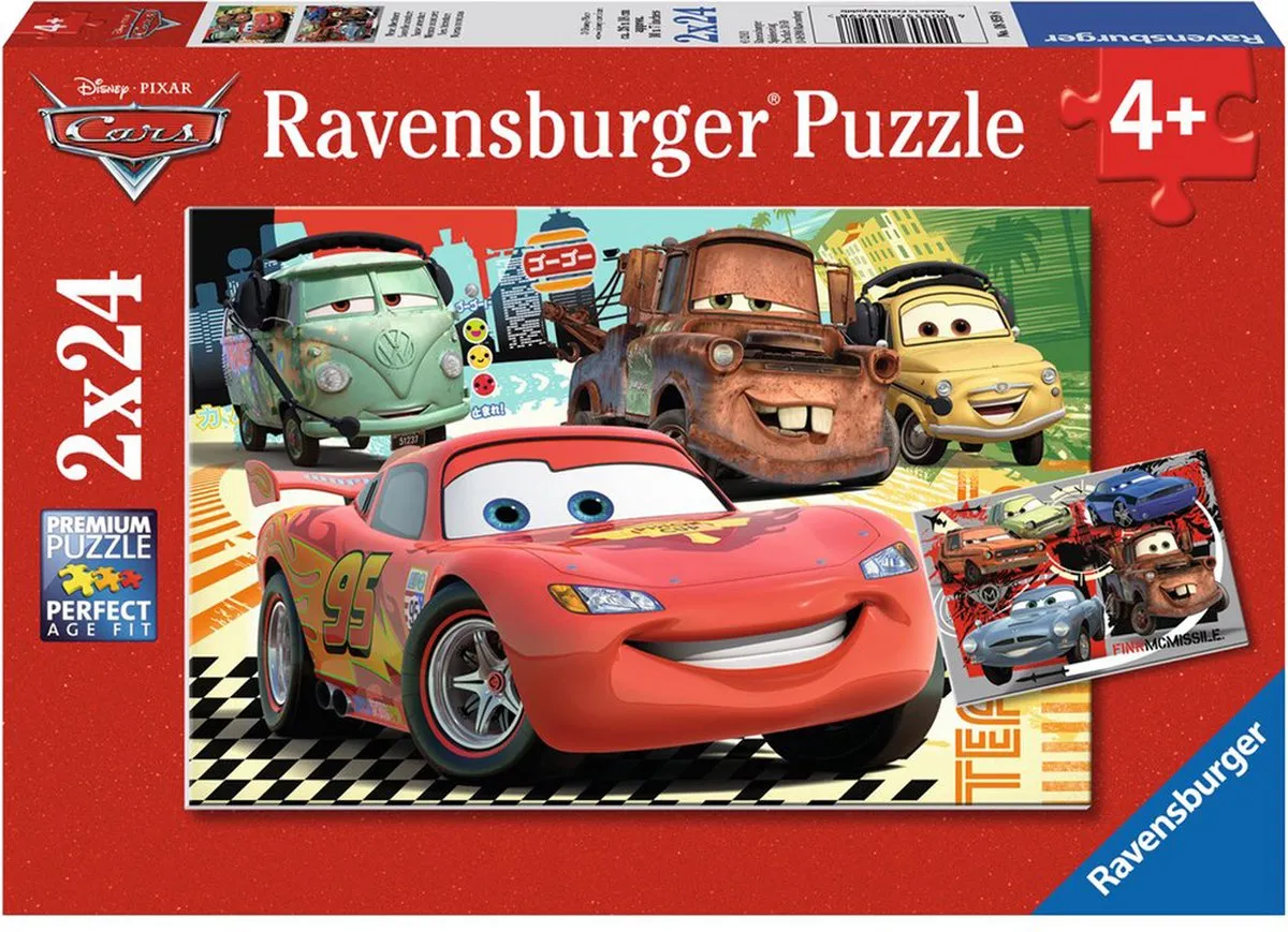 Ravensburger Disney Cars Nieuwe Avonturen Puzzels