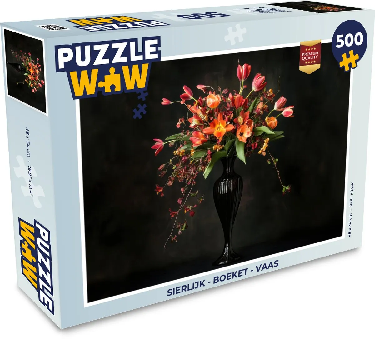 PuzzleWow Boeket Legpuzzel 500 Stuks