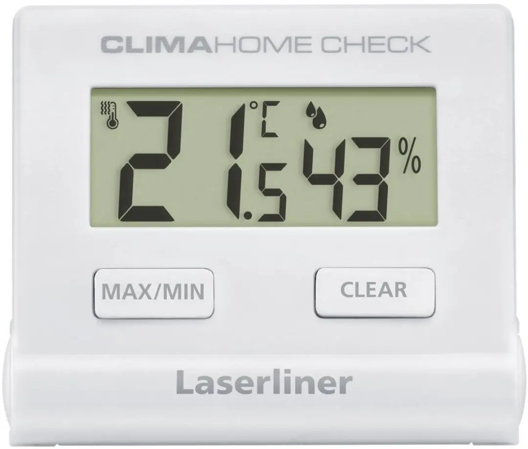 Laserliner ClimaHome-Check Datalogger - Luchtvochtigheid & Temperatuur