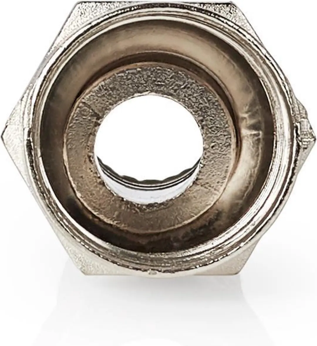 Nedis F-Connector Recht Male Vernikkeld 75 Ohm - 25 Stuks