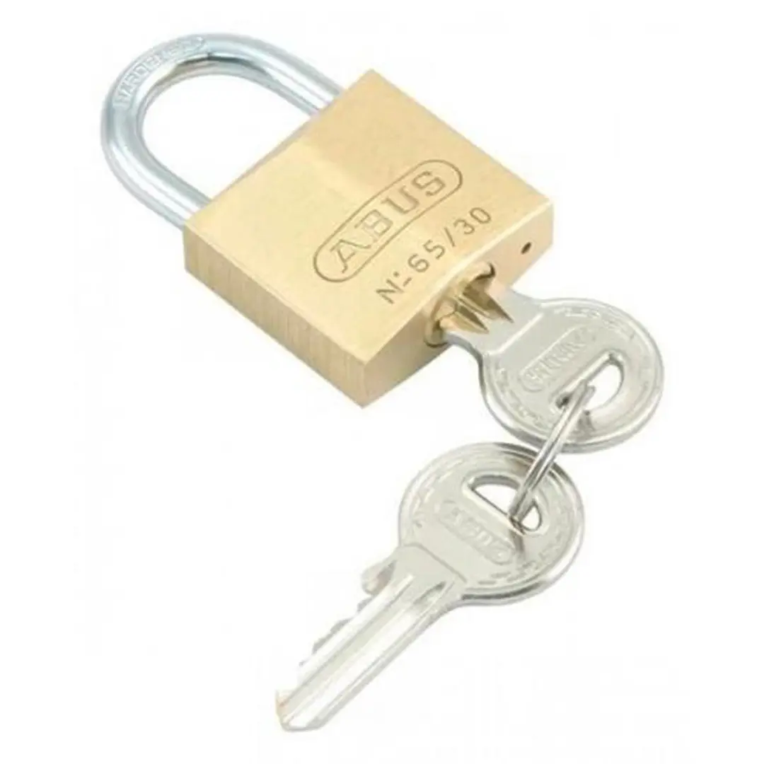 ABUS Hangslot 65/30 C - Goud