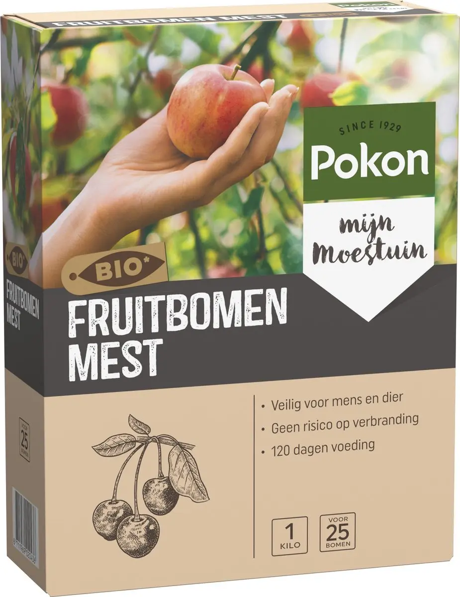 Pokon Bio Fruitbomen Mest 1kg