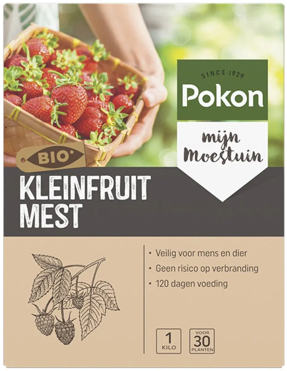 Pokon Bio Kleinfruit Mest 1kg