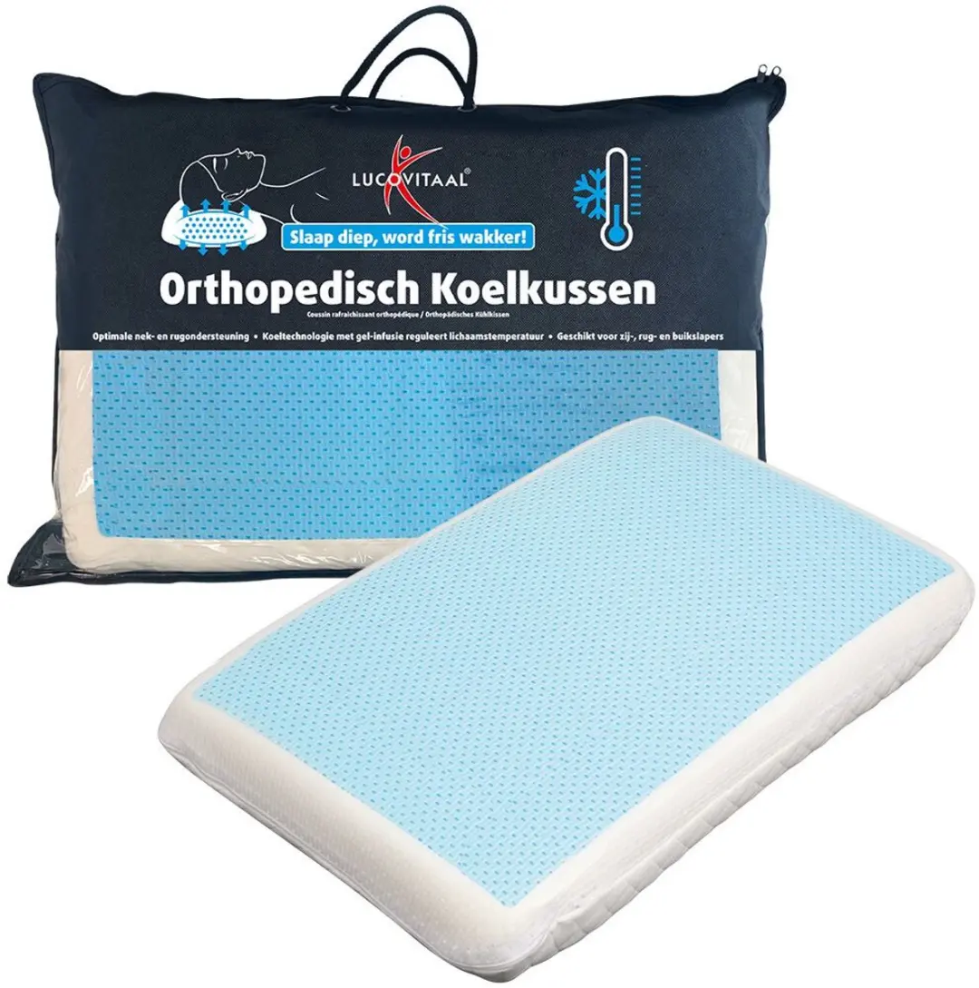 Lucovitaal Koelkussen Orthopedisch - 2 Stuks - afbeelding 5 van 5