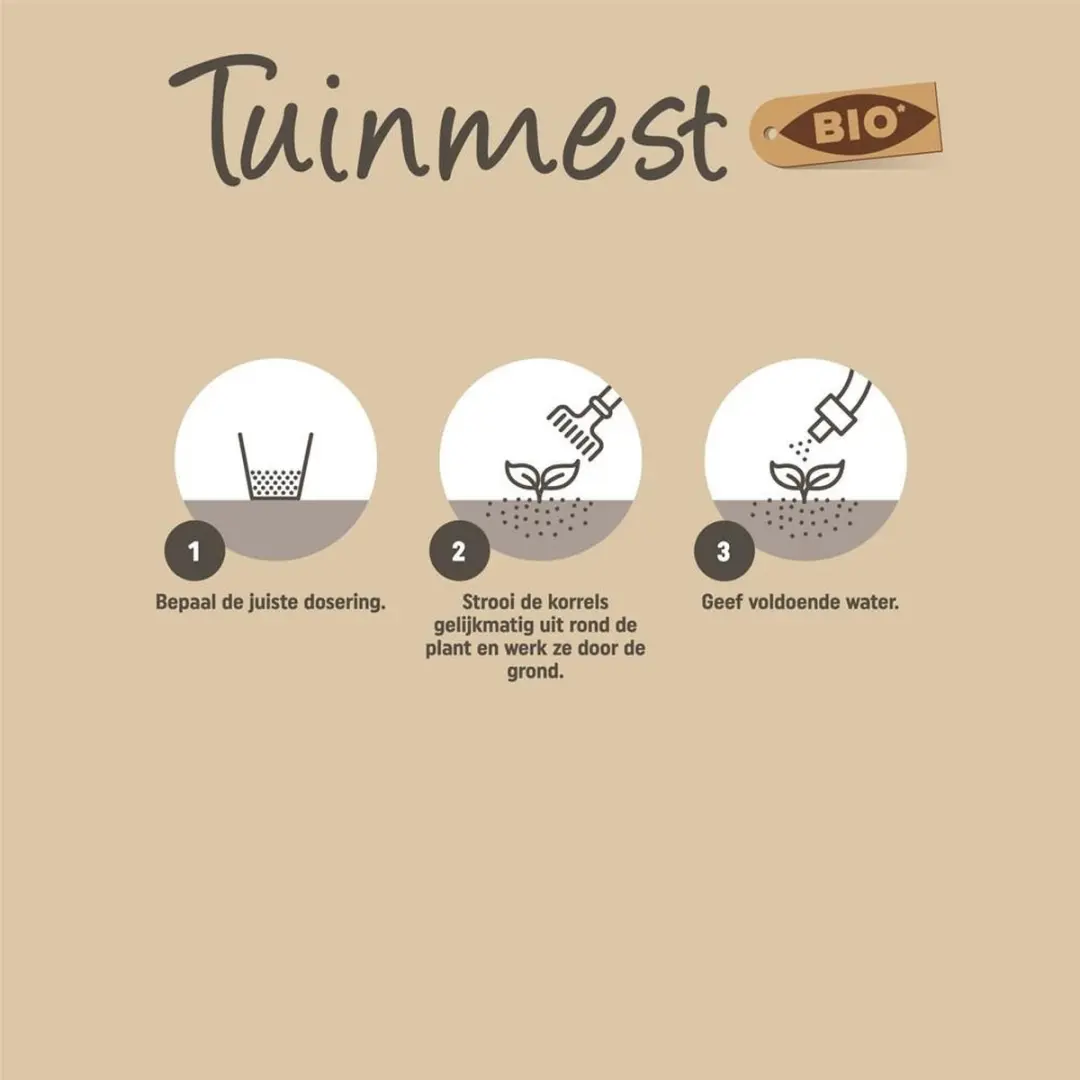 Pokon Bio Tuinmest 5kg - Universeel - afbeelding 4 van 5