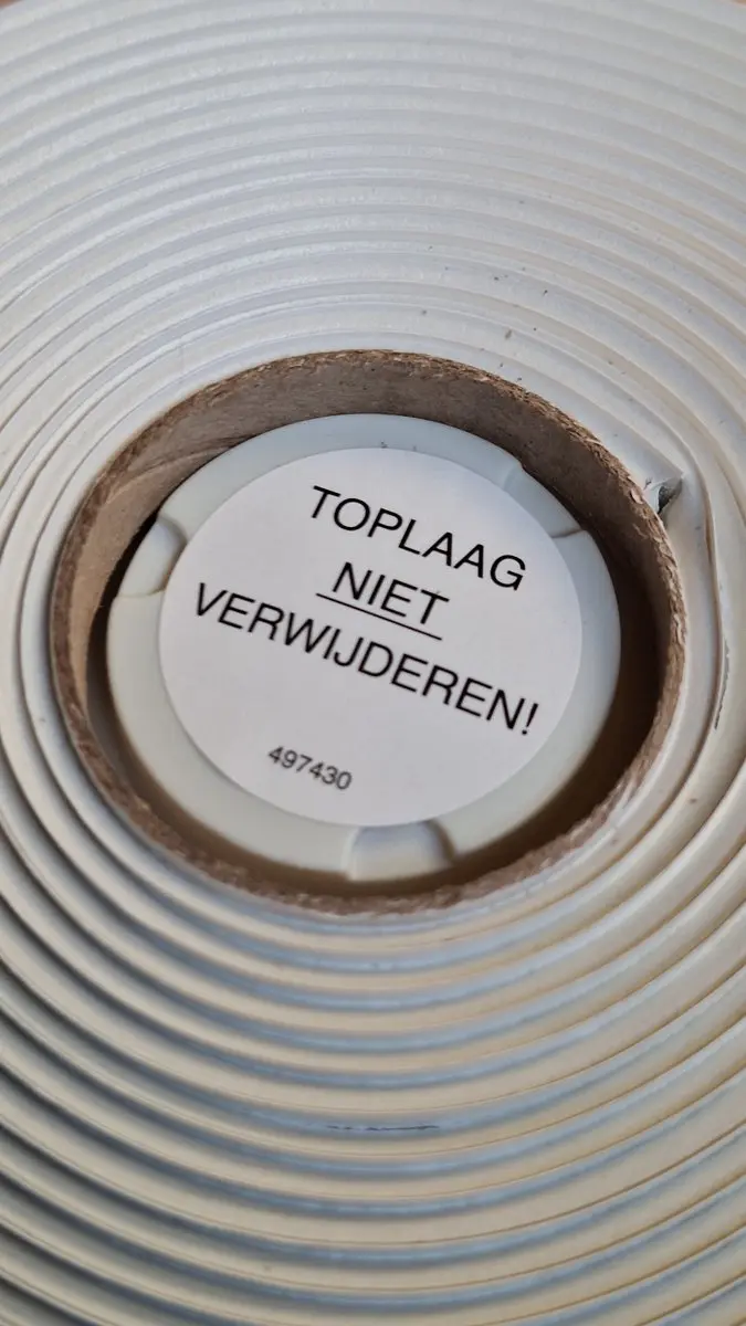 Alabastine Sanitairstrip Tegels & Voegen Wit - 5m