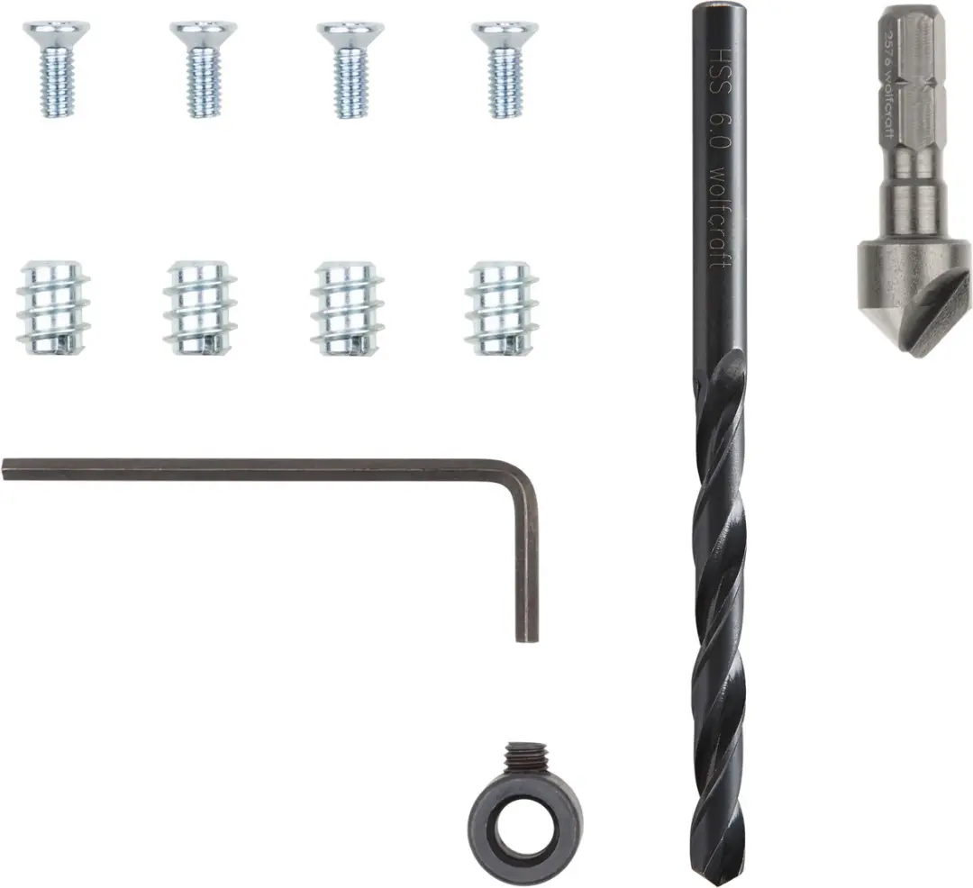 Wolfcraft Scharnier Reparatie Set 35mm