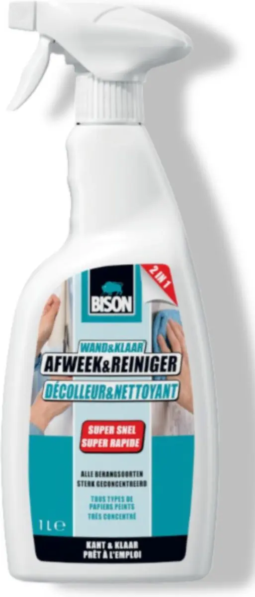 Bison Wand&Klaar Afweek & Reiniger 1L - Kant-en-klaar