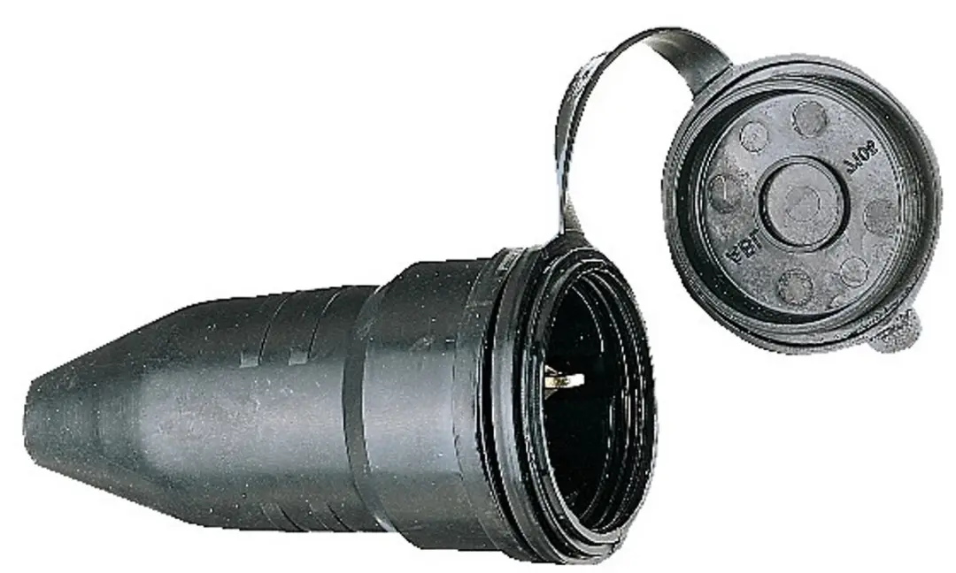 Brennenstuhl 1082050020 Geaarde Kabelkoppeling 16A - Zwart