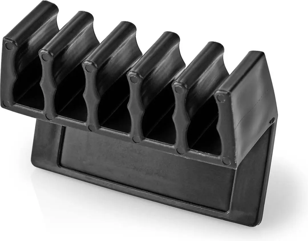 Nedis Kabelclip Click & Go 5 Sleuven - 2 Stuks - Zwart