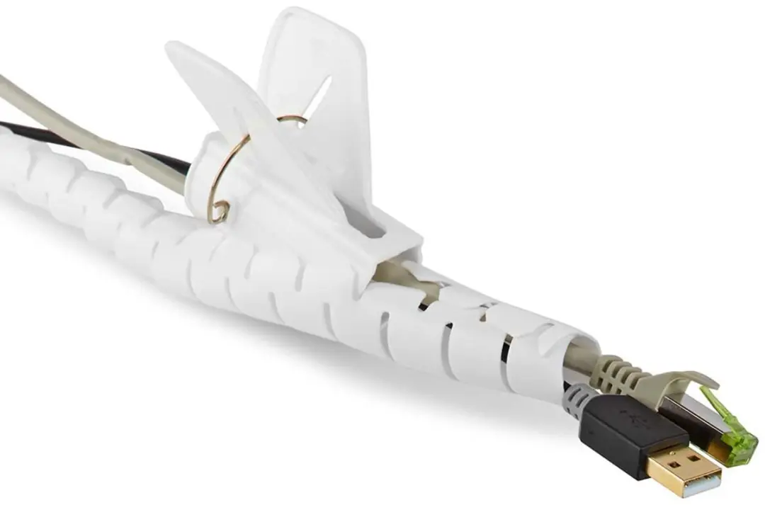 Nedis Spiraalvormige Kabelmanagement Sleeve Wit - 32mm