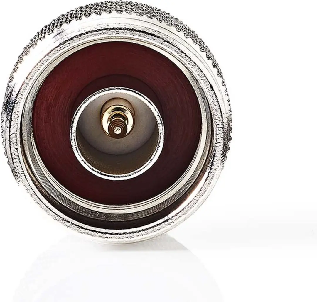 Nedis SMA-Adapter N-Male Verguld 50 Ohm - 2 Stuks