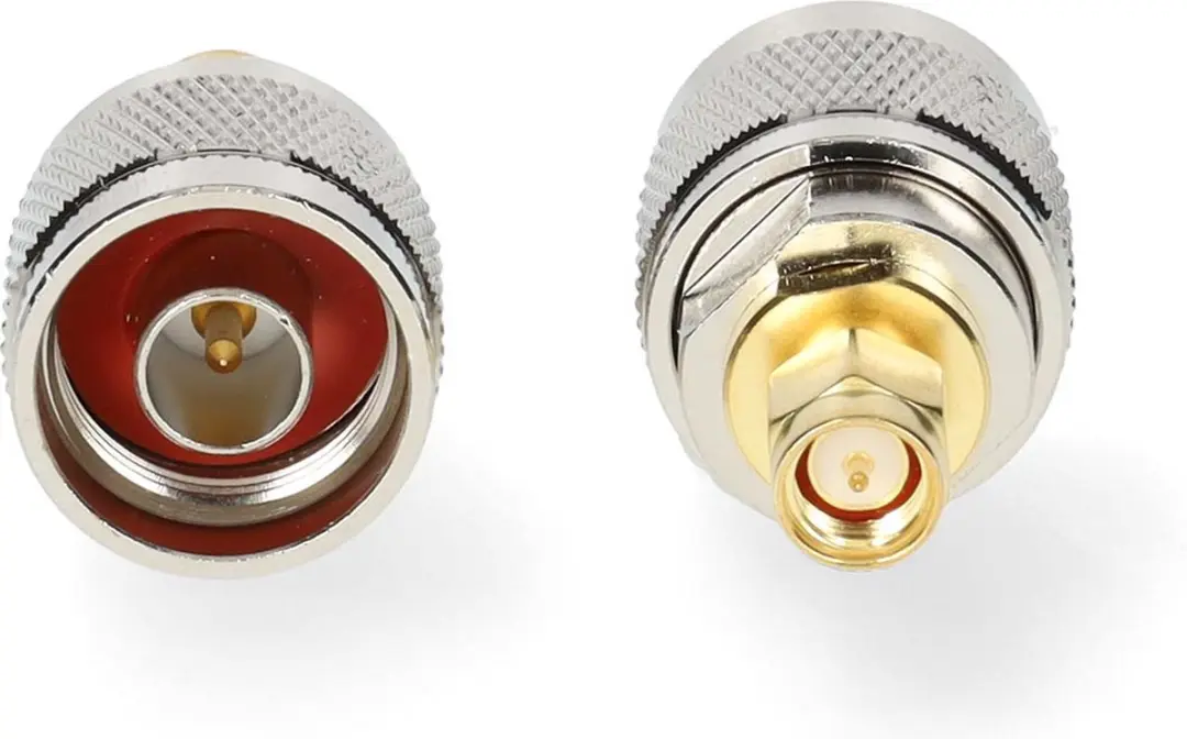 Nedis SMA-Adapter N-Male Verguld 50 Ohm