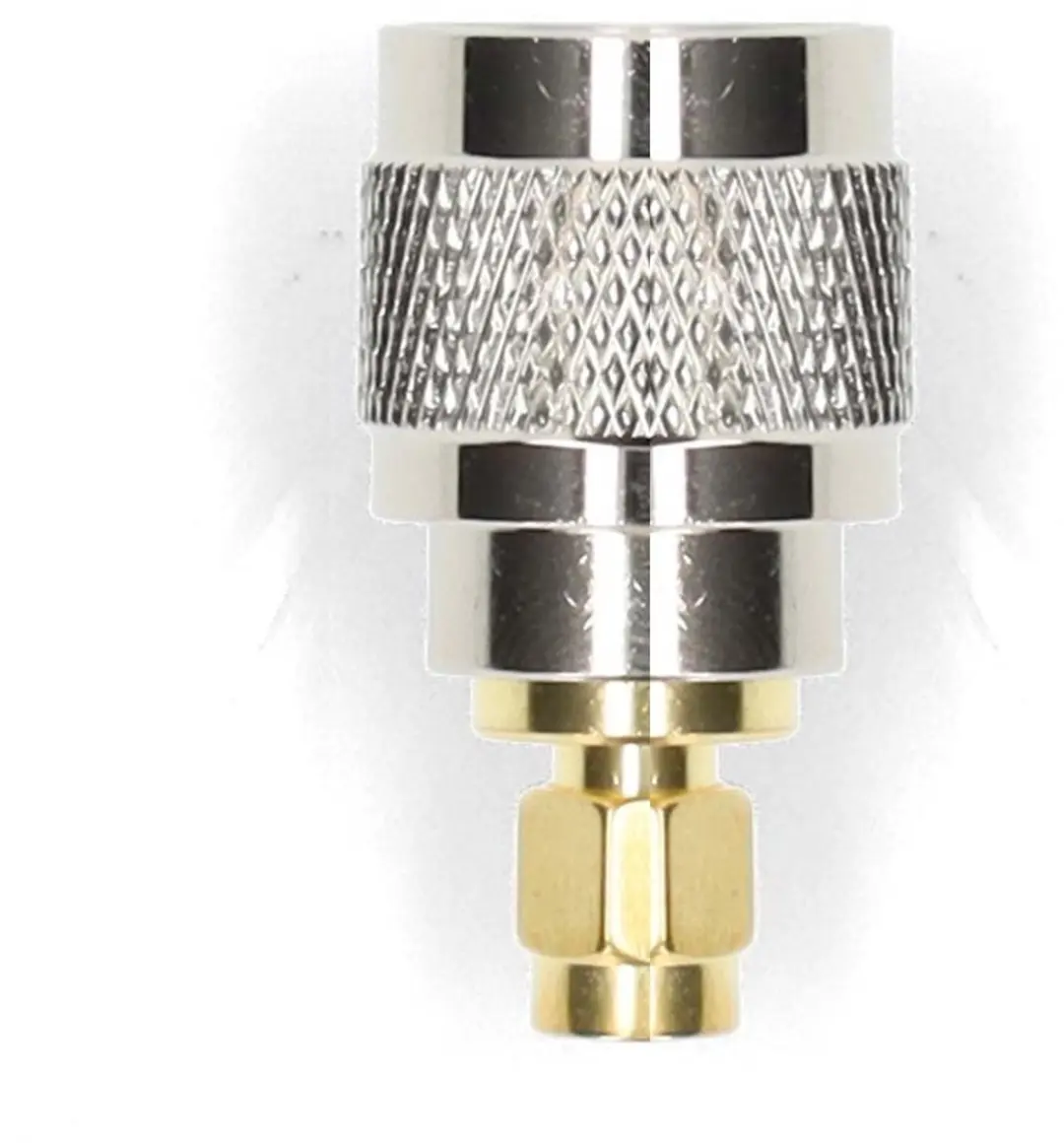 Nedis SMA-Adapter N-Male Verguld 50 Ohm - 2 Stuks