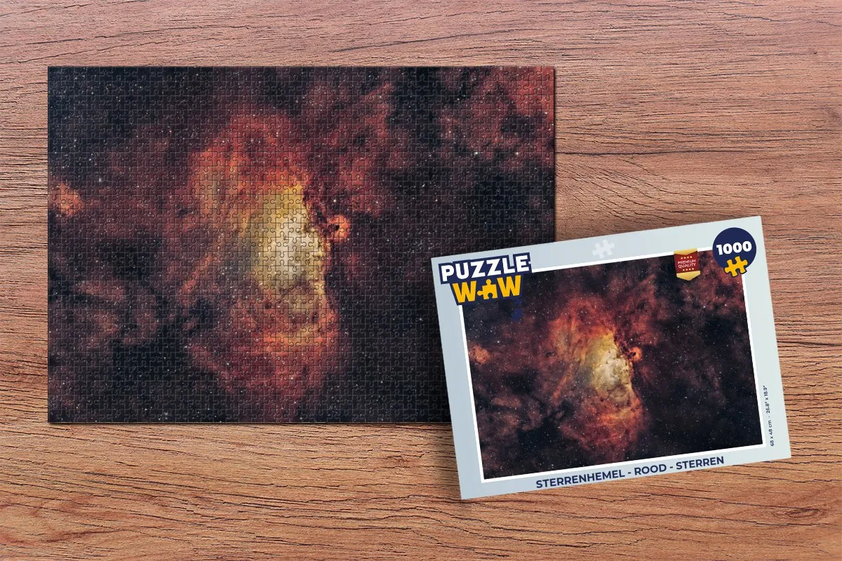 PuzzleWow Sterrenhemel Legpuzzel 1000 Stuks - Multicolor