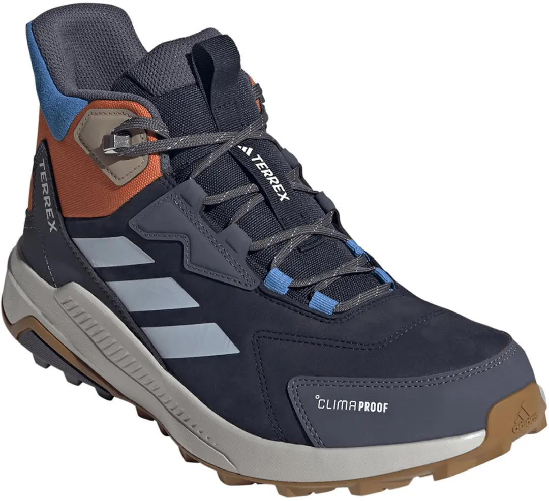 Adidas TERREX ANYLANDER MID LEA C herenwandelschoenen, wandelschoen van leer, KH