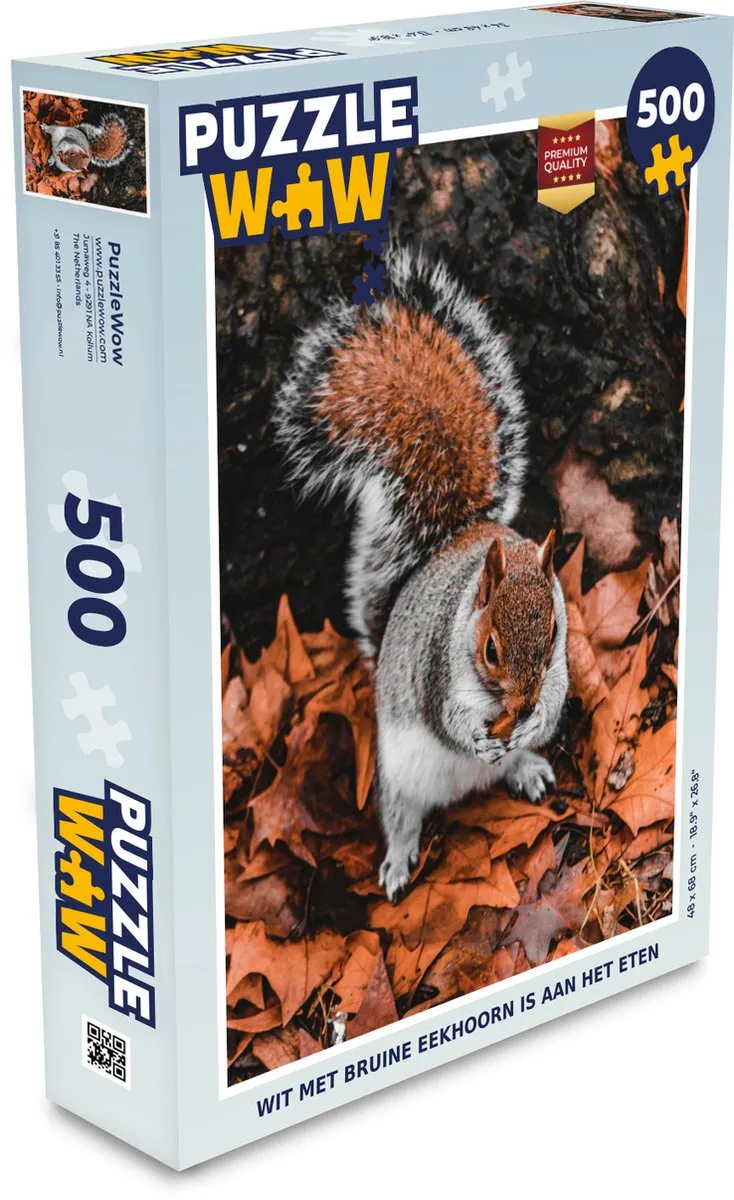 PuzzleWow Legpuzzel 500 Stuks