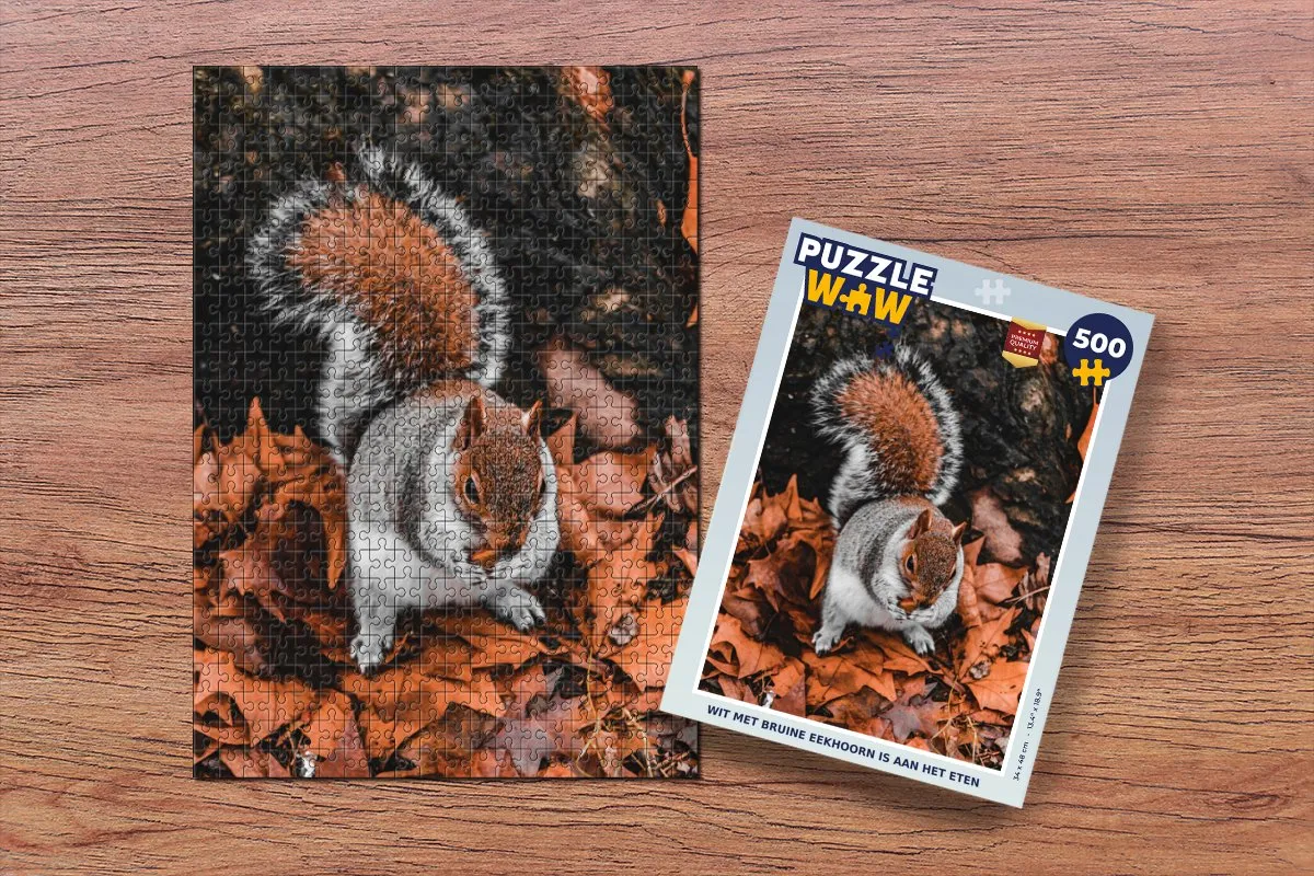 PuzzleWow Legpuzzel 500 Stuks - Multicolor