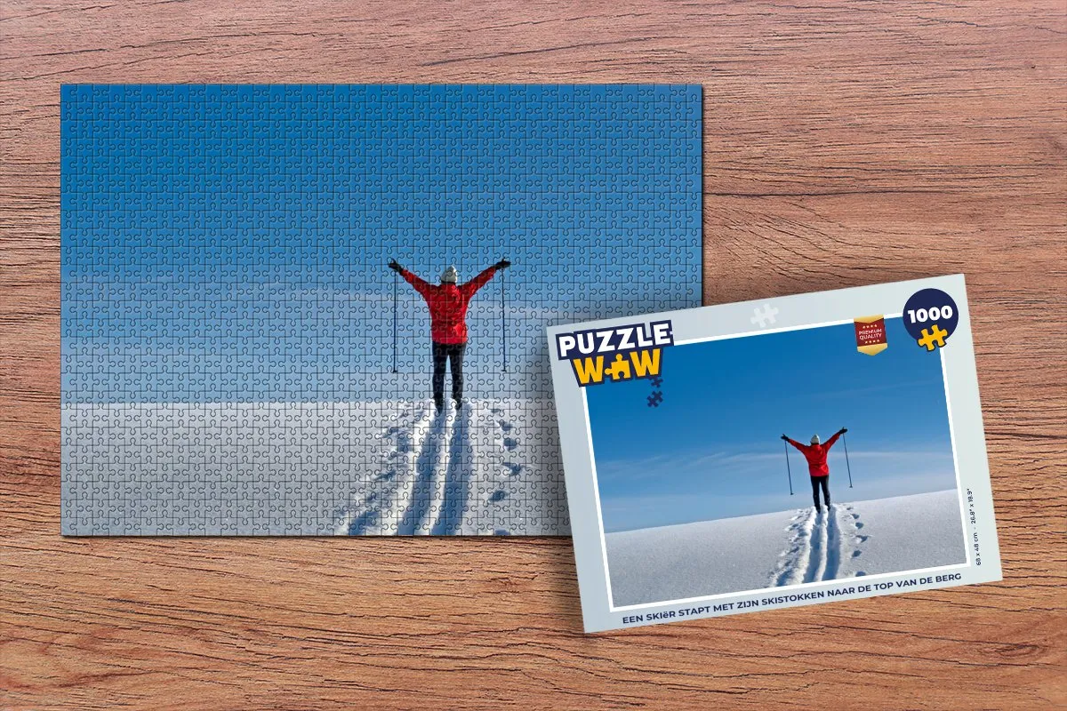 PuzzleWow Legpuzzel 1000 Stuks - Multicolor