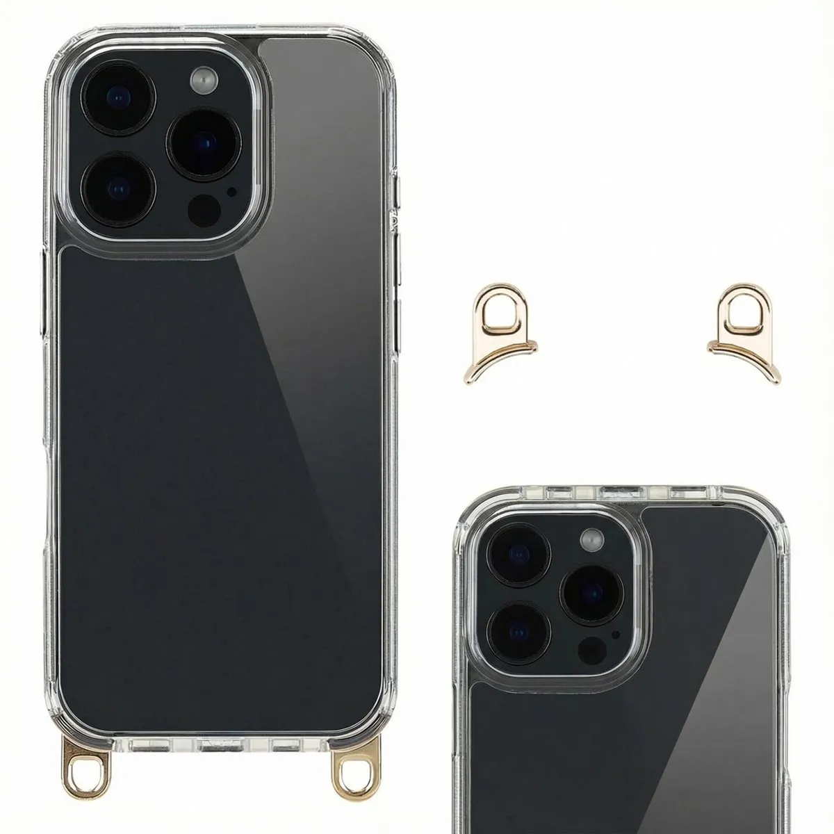 Selencia Hoesje iPhone 16 Pro Transparant