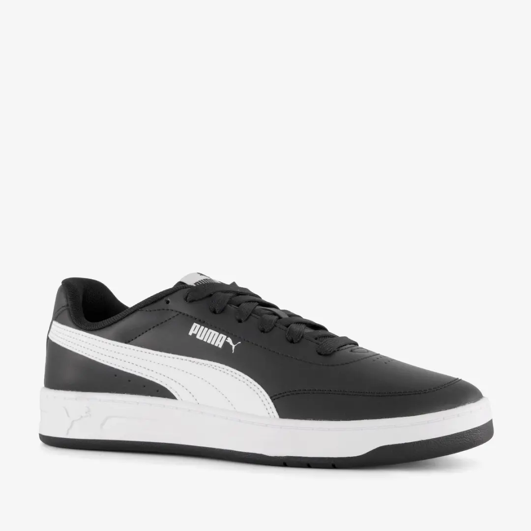 Puma Court Classic Clean heren sneakers zwart wit