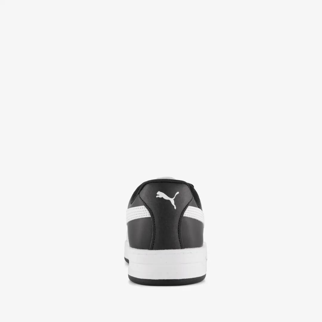 PUMA Court Classic Clean Heren Sneakers - Zwart/Wit - Maat 40