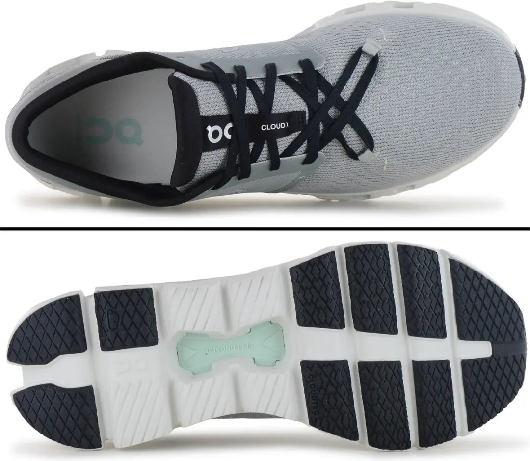 ON Running Cloud X4 3ME30044422 Heren Sneakers - Grijs