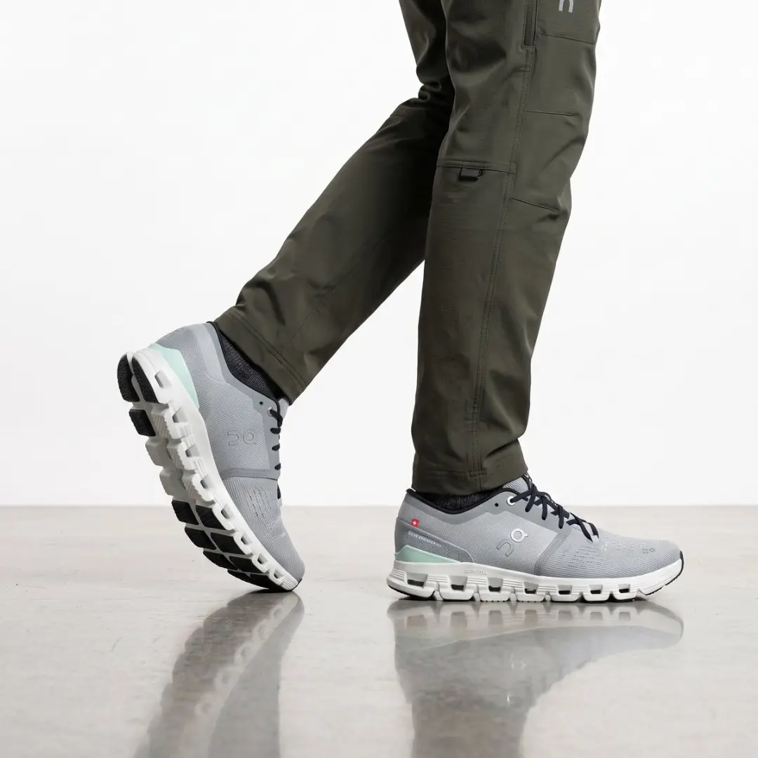 ON Running Cloud X4 3ME30044422 Heren Sneakers - Grijs